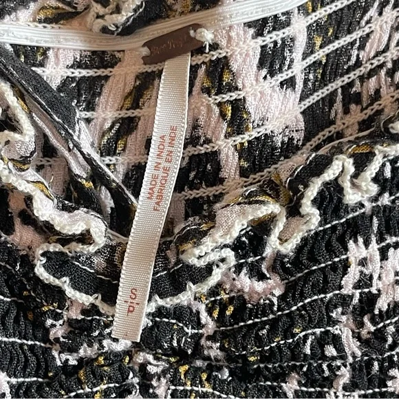 Free People Jumper - Boho Balloon Leg Jumper in Gauzy Material - S - Picture 7 of 8